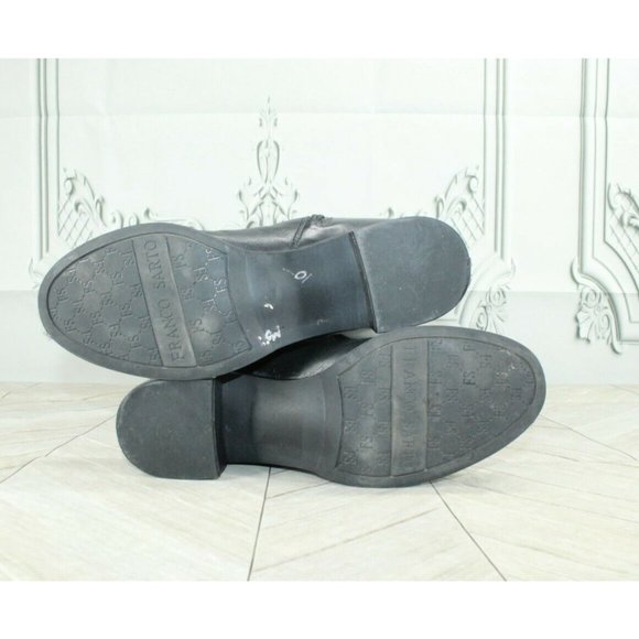 Franco Sarto Black Knee-High Boots - Picture 9 of 12